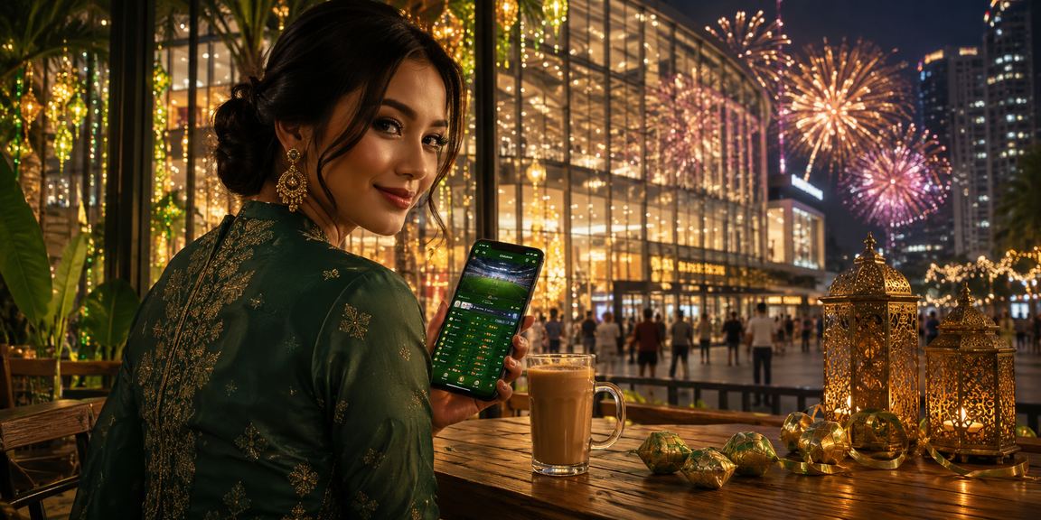 Pengguna Kuala Lumpur main slot kasino semasa perayaan Hari Raya di batik77